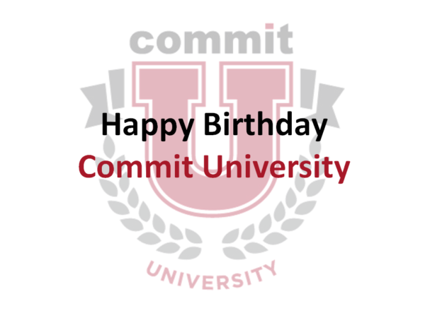 happy birthday commit university