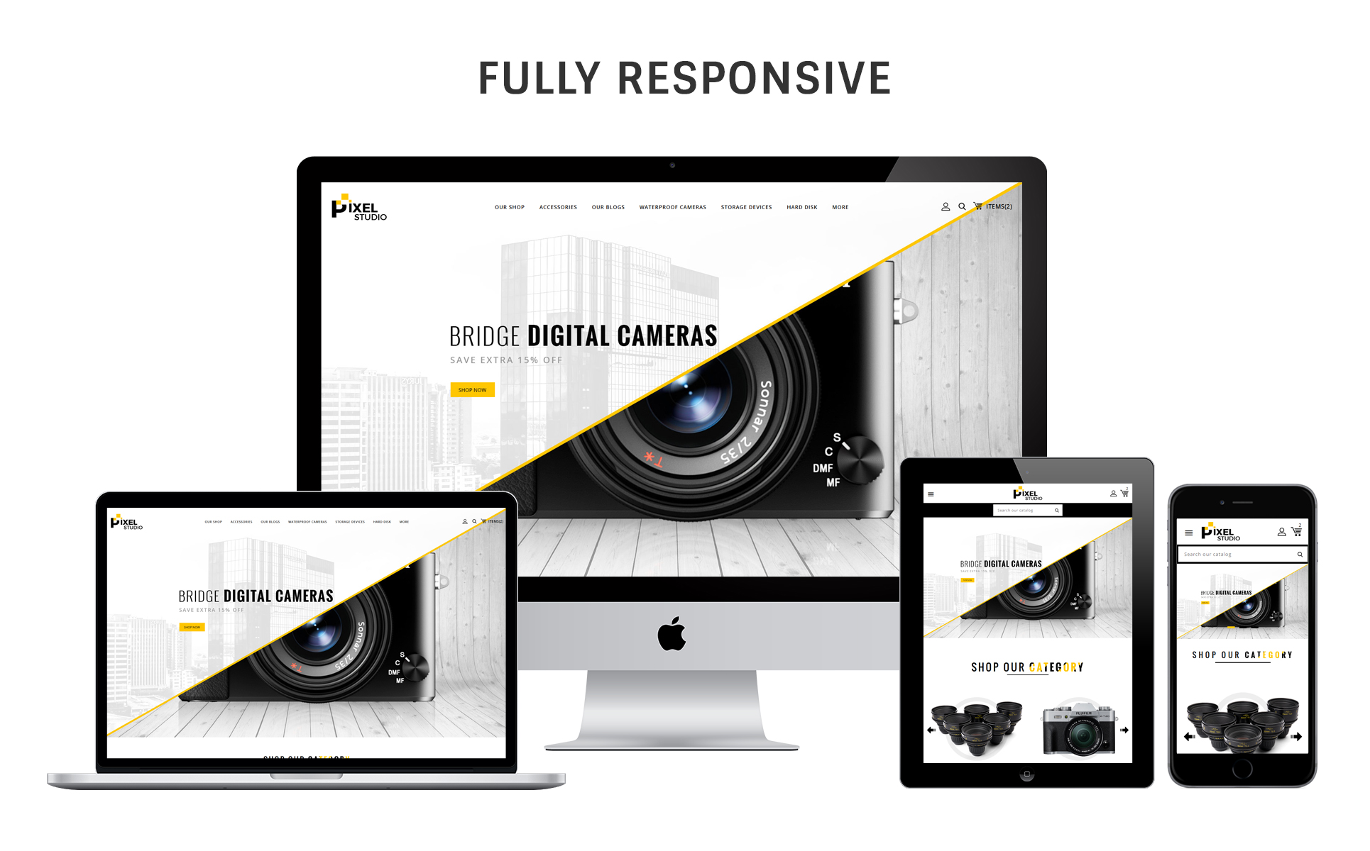 responsive creazione e-commerce in wooecommerce