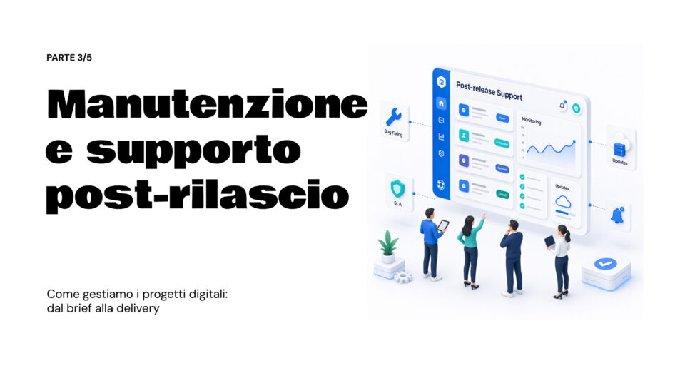 Come gestiamo i progetti digitali: dal brief alla delivery – Parte 3/5